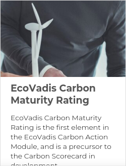 EcoVadis Carbon Maturity Rating